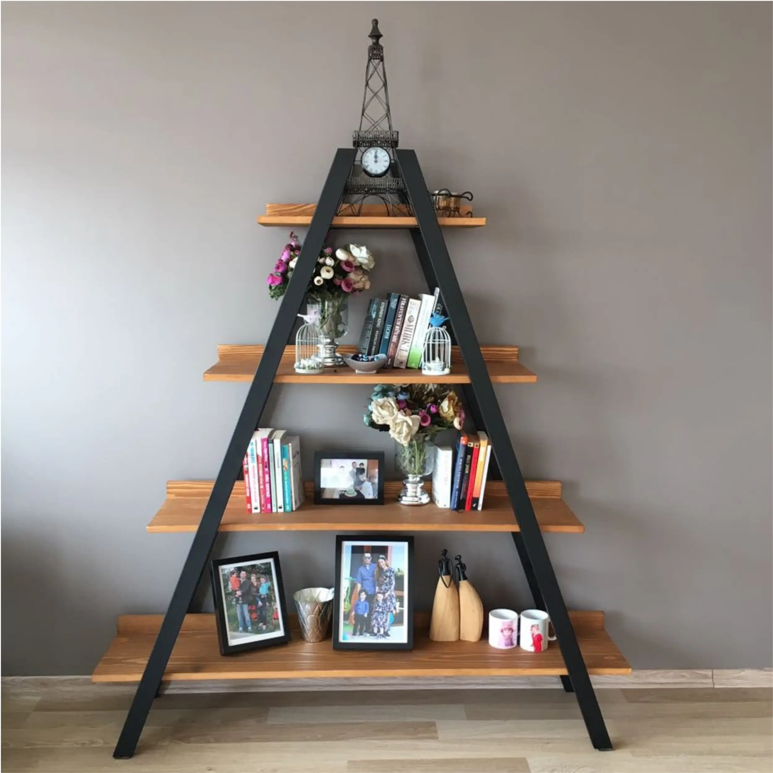 Keops Ahşap Kitaplık 1 Keops Ahsap Kitaplik 1