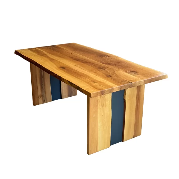 Luna Ceviz Ağacı Lake Doğal Ahşap Masa 16 Luna dogal ceviz ahsap sehpa