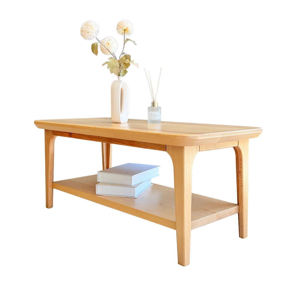 Duru Ahşap Raflı Orta Sehpa 1 4 6