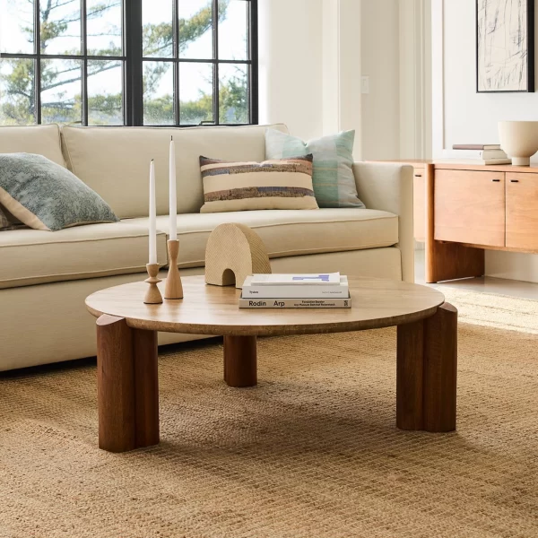 Traverten Kahve Sehpasi 5