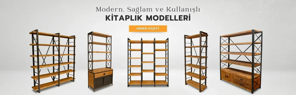 mozilya ahşap kitaplıklar